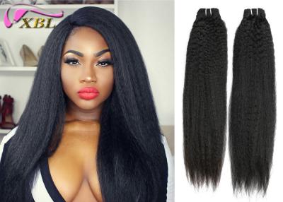 China Kinky Straight 100 Peruvian Virgin Hair With Multi - Color , No Nits And No Lice for sale