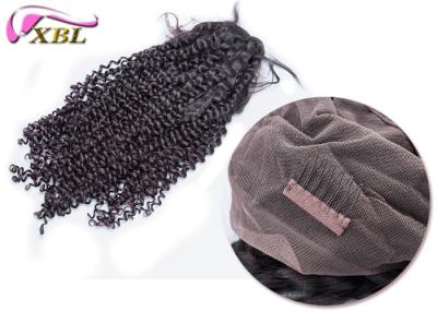 China Deep Wave Full Lace Human Hair Wigs For Black Women , Full Cuticle Curly Full Lace Wigs No Chemical Smell for sale