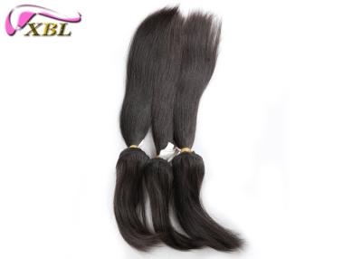 China Pure Peruvian Virgin Hair With Full Endz No Mixer No Chemical , 12 Inch - 26 Inch Braid for sale