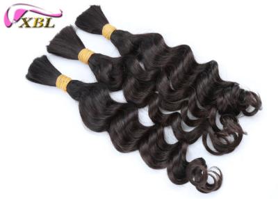 China Loose Body Wave Indian Virgin Hair Bulk For Black Women Braid One Donor Real Virgin Hair for sale