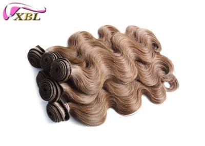 China Unprocessed Human Virgin Real Malaysian Human Hair Weave Color 6 Body Wave 18 Inches for sale