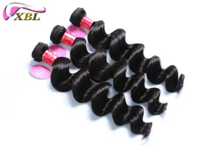 China Las extensiones flojas peruanas del pelo de la onda duran 2 años de Virgen real cruda y sana en venta