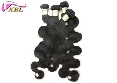 China 22 Inches Long Length Natural And Soft  Virgin Brazilian Body Wave Hair Weft for sale