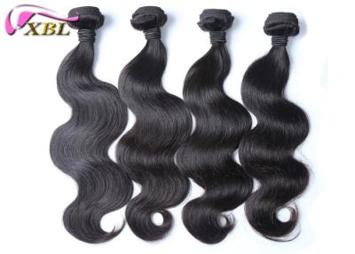 China Full End 100% Human Virgin Brazilian Body Wave / Virgin Hair Extensions 10