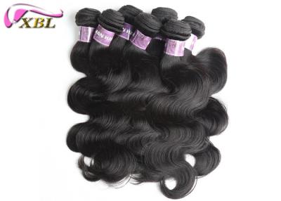 China Full End Body Wave Virgin Peruvian Hair Weaving From 10