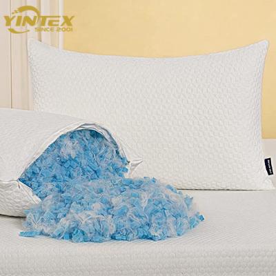 China Standard Size Magnetic Memory Foam Pillows 2 Packs With Soft Shredded Cooling Memory Foam Support Pillow for sale