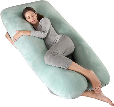 China Full Body Relaxation U Shaped Maternity Pillow for Pregnant Women with Hip, Leg, Back, Belly Support Pregnant Pillows for Sleeping for sale