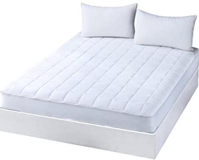 China Anti Dust Mite 233TC Cotton Mattress Protector Cover Essential Mattress Pad 100% Superior Cotton Quilted for sale