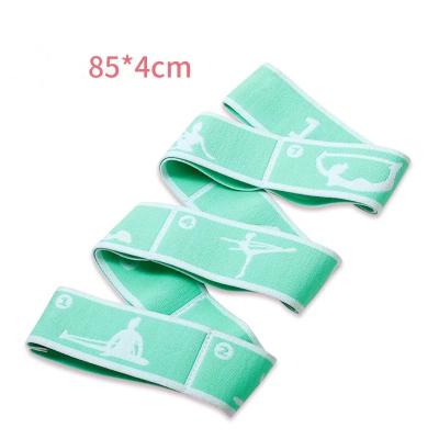 China Latex Rubber Band Polyester Belt Stretching Belt Yoga GINYI Band Yoga Pilates GYM Fitness Exercise Resistance Latin Stretching Band zu verkaufen