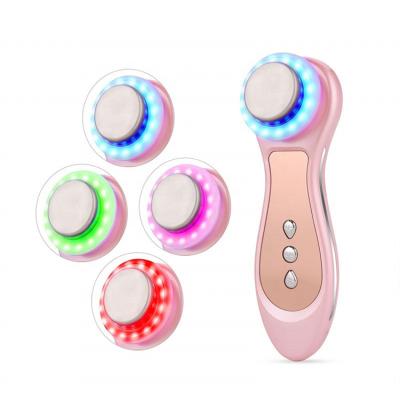 China Anti Puffiness Anti Aging Massager Wrinkle Push Up Face Tightening Photon Skin Rejuvenation Lifting Instrument for sale