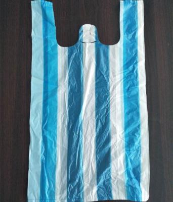 China Recyclable super plastik tesme t-shirt bags - produced in china with picture Messi football player for sale