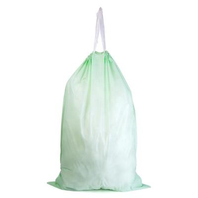 China Factory Direct Plastic Disposable Heavy Duty BPI HDPE Certified Suction String Recycle Garbage Bag for sale