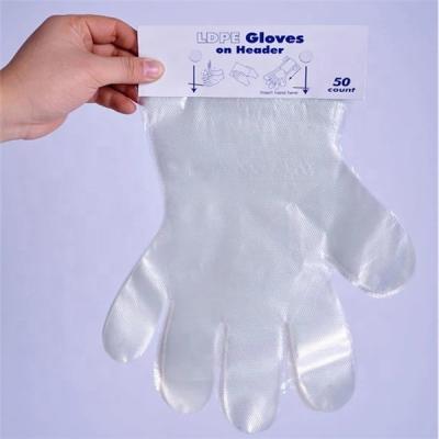 China Cleaning Use HDPE Cleaning Glove And Disposable Gloves For Food for sale