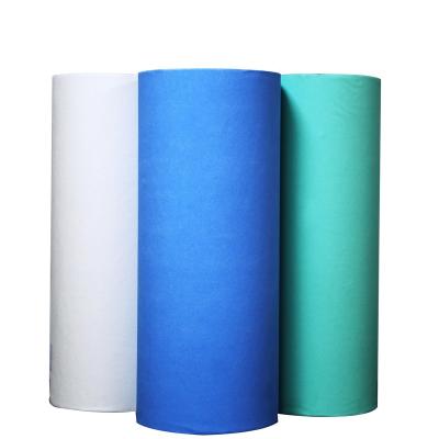 China Eco-friendly High Quality Waterproof Sterile Medical Crepe Paper Roll 40g/50g/60g For Surgical Packing for sale