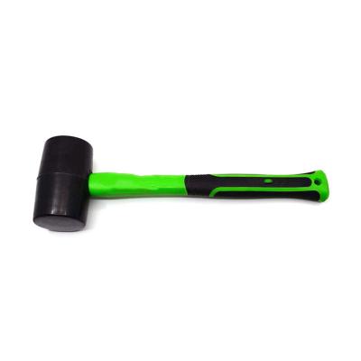 China Floor Ceramic Tile Installation Fiberglass Rubber Mallet Sledge Hammer Rubber Mallet Sledge Hammer 24OZ 32OZ for sale