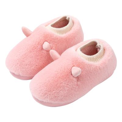 China Winter Thermal Home Horn Mao Mao Bag And Warm Lovers Slippers for sale