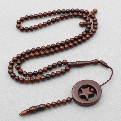 China Export Religious Match Factory Islamic Clothing Mala 99 Beads For Kids Or Men With Stars Kuka Tasbih Turkish Pendant Muslim Prayer Beads for sale