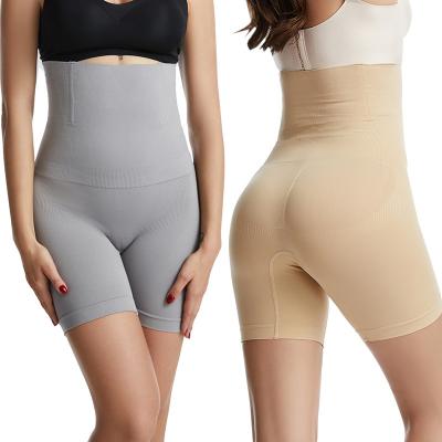 China Breathable Amazon Hot selling plus size 5XL Slimming High Waist underwear Panty seamless shapewear waist trainer shaper panty for sale