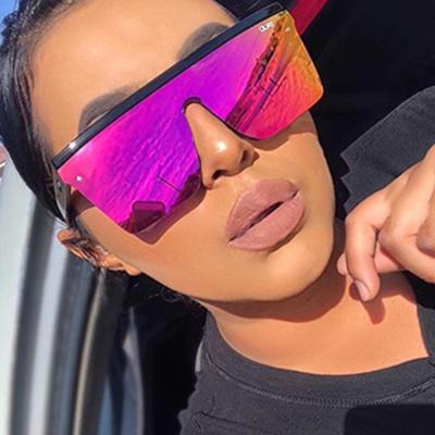 China Fashion Sunglasses 2022 Square Frame Hot Sale Oversized Sunglasses Shape Logo Women Big Luxury Trendy Custom Made Sun Glasses Wholesale for sale