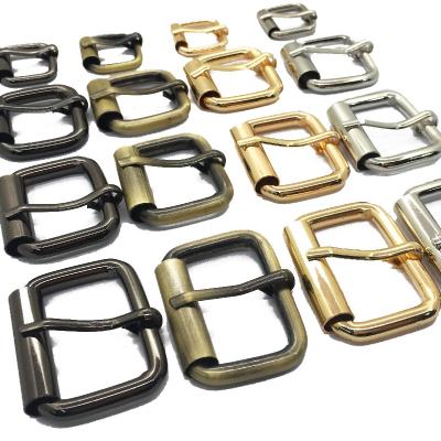 China Washable.eco-friendly.durable.nickel Free Metal Roller Bag Belt Buckle Lock Pin Clip Square Handbag Hardware Accessory Buckle For Leather for sale