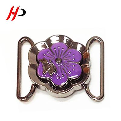 China Two Piece Quick Release Ladies Buckle Custom Belt Joint Buckles For Elastic Belts for sale