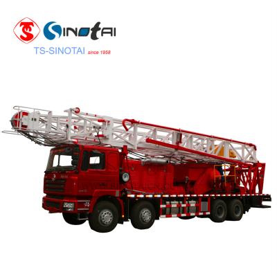 China 6 hot sale! API Oilfield 60T Drilling& Free Standing Workover Rig for sale