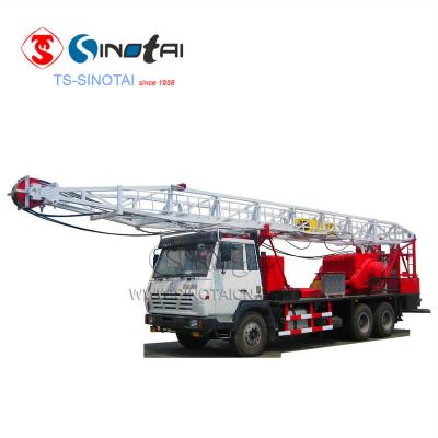 China Standard 6 API Oil Drilling Service truck-mounted XJ150 workover rig / traction unit for sale