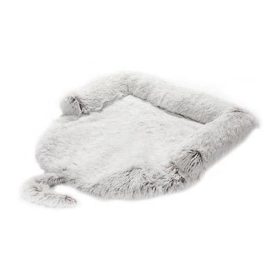 China Soft Breathable Soft Removable Waterproof Plush Blanket Luxury Pet Mat Pet Bed for sale