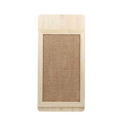 China New Modern Style Sisal Viable Cat Toys Wooden Sisal Cat Scratcher for sale