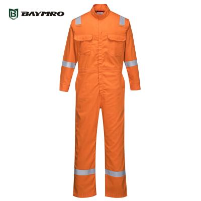 China Wholesale Anti-static Breathable Overall Uniform Flame Retardant Work Wear Fire Resistant Coverall for sale