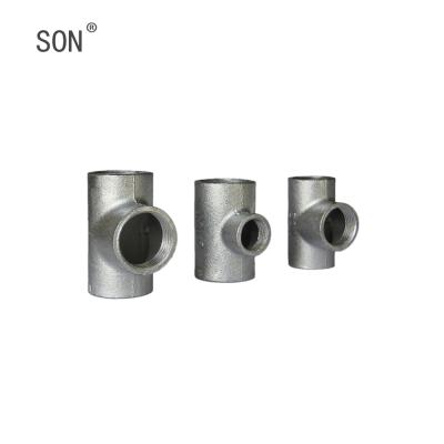 China low price plumbing sanitary fittings malleable iron pipe fittings names and parts simple reduction for sale