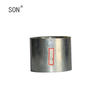 China Hot Dipped Galvanized Carbon Steel Pipe Fitting / Mating Equal Threaded Sockets for sale