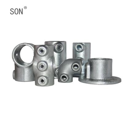 China Malleable Iron Steel Hot Dipped Galvanized Pipe Clamps Fixture For Construction Factory Price for sale