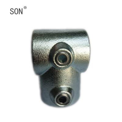 China Factory Supply Malleable Iron Pipe Flanges Fittings Main Steel Tube Clamps Fittings For Building for sale