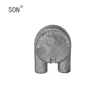 China Galvanized Malleable Iron Junction Boxes Steel Pipe Fittings For Building Factory Price Other for sale