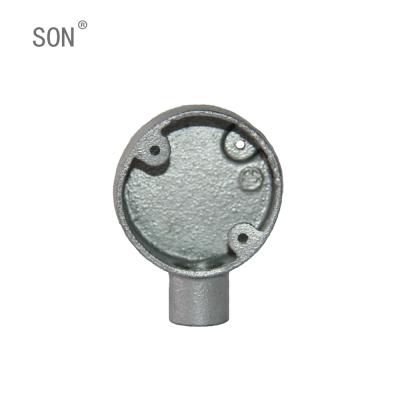 China Factory Supply Hot Dipped Galvanized Malleable Iron Junction Boxes Other Steel Pipe Fittings for sale