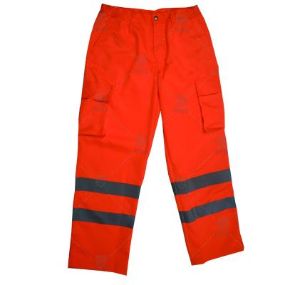 China Water Proof Industry Hi-Strength Reflective Work Pants High Safety Safety Outdoor Work Visibility Pants for sale