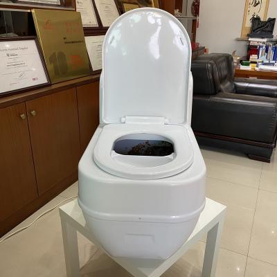 China Bio Automatic Operation Waterless Composting Toilet The True Meaning No Water, No Sewage Pipe Toilet for sale