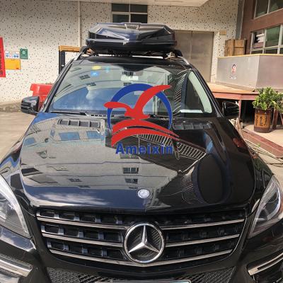 China Hot Sale 4X4 SUV Car Roof Cargo Box Top Black Waterproof White Auto Customized Logo ABS Opening Color Feature Material Origin for sale