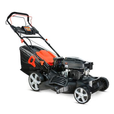 China 4-Stroke 21inch 53cm Self-Propelled Electric Starter Gas Lawn Mower M53SH-RV170E for sale