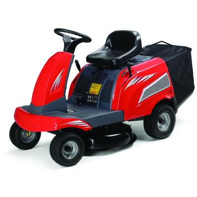 China 4-Stroke Gasoline Ride On Lawnmower Mini Petrol Riding Lawn Tractor 6.5hp Garden Tractor M-LT620LC for sale