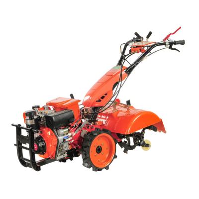 China Ariculture Powerful Multifuctionl Garden Diesel Tiller Rotary Cultivator Farm Tiller IN1100T-4WD for sale