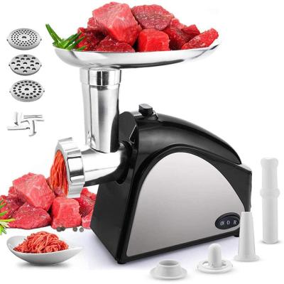 China Electric Food Chopper Hotel Household Chopper Machine and Slicers 2000W Stainless Steel for sale