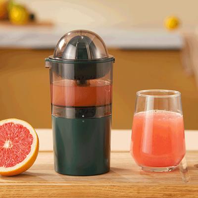 China 2022 New Dropshiping Orange Juicer Juicer With Filter Free Stainless Steel Blades Mini Slow Juicer 600ml USB Portable Citrus Juicer for sale