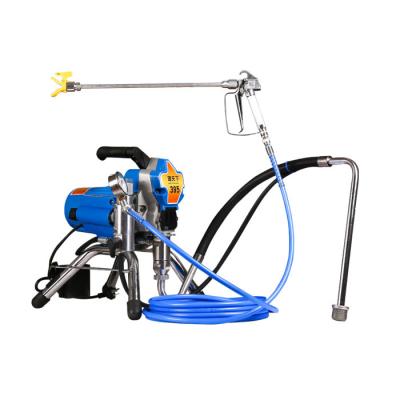 China Jiantianxia Industrial Electric Spray Gun 395 Long Working Time Wall Paint Spray Painting Machine for sale