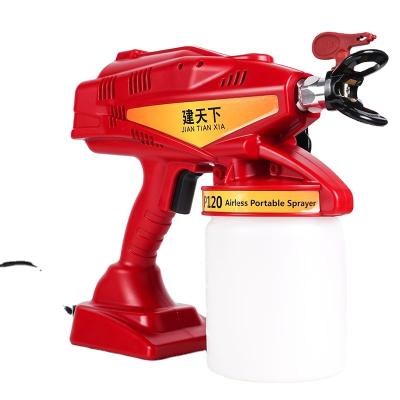 China Paint Spray Gun 1000ML Cup Volume And 0.9L Max Flow Rate Electric Portable Spray Gun - JTX-P120 for sale