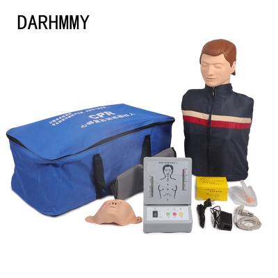 China Half Body Adult CPR Manikin Model Medical First Aid Training Dummy With Controller BOU /CPR190S for sale