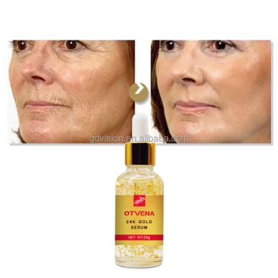 China Skin Revitalizer Private Label 24K Hyaluronic Acid Serum For Day And Night Of Wrinkle Reduction Skin Care for sale