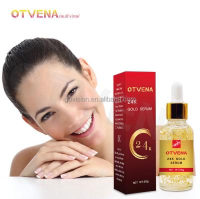 China Genuine Organic Skin Revitalizer OTVENA 24K Gold Serum Retail Guaranteed Product No.1 Face Serum for sale