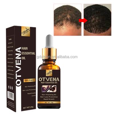 China BEST OTVENA 100% Organic Anti Hair Loss Beard Growth Oil Empty Bottle For Men for sale